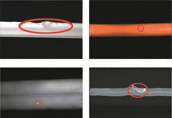 線纜護(hù)套表面缺陷